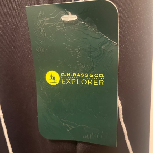 G.H. Bass Company Black Explorer 1/4 Zip Jacket X Large NWT - Picture 4 of 5